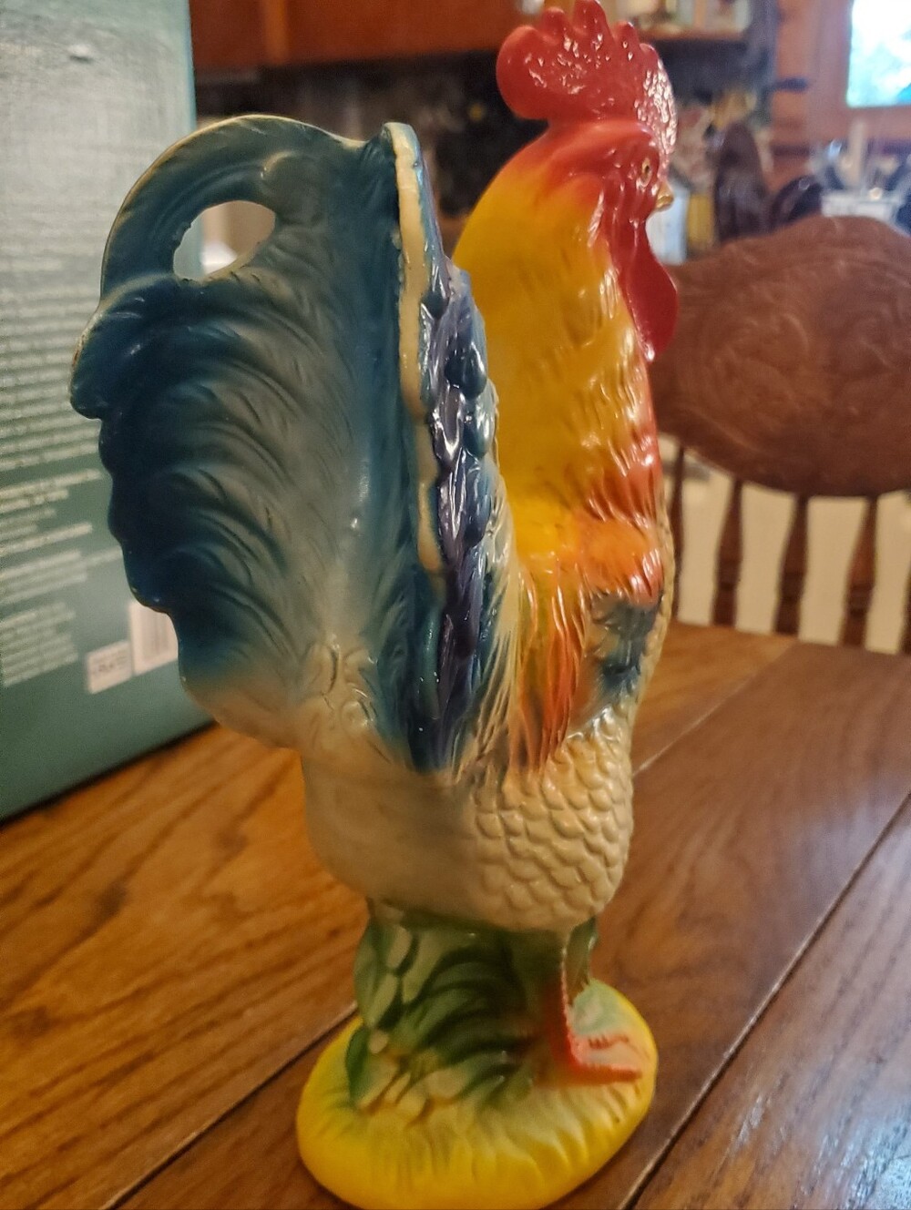 Vintage Ceramic Carnival Prize Chicken, 1930s-1940s - Picture 5 of 10